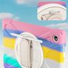 Armored Case for Samsung Galaxy Tab A11+, with Stand and Shoulder Strap - Multicolor