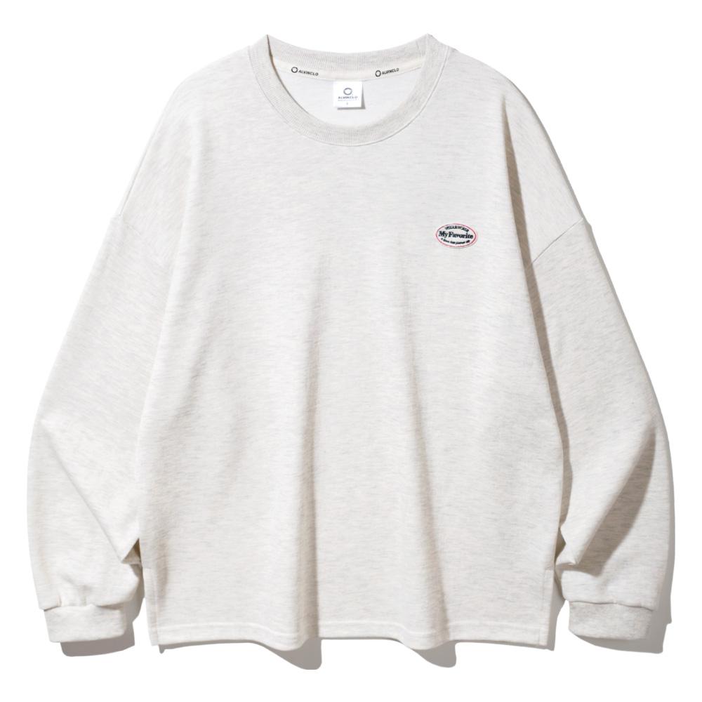 ALVINCLO Wappen Oversized Long Sleeve T-Shirt Avt367 (7 Colors)