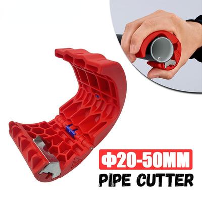 Tagliatubi Portatile Lame in Plastica per Tubo in Plastica 20-50mm Tagliacavi per Cavi Elettrici Domestico PVC/PU/PP/PE Strumenti per Tagliare Tubi e Cavi