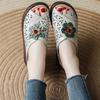 Summer New Thick-soled Retro Outer Slippers Women's Real Cowhide Fish Mouth Hollow Breathable Slope Heel Cool Slippers