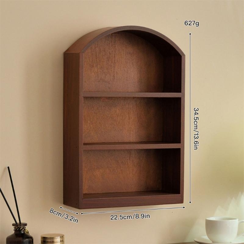 Sturdy Wooden Desktop Organizers Cabinet Clear Glass Front Panel Multipurpose Storage For Home Office Decors