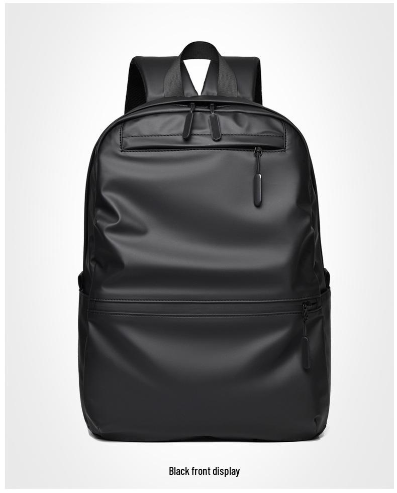 

Men s Waterproof Large Capacity Travel and School Backpack чёрный