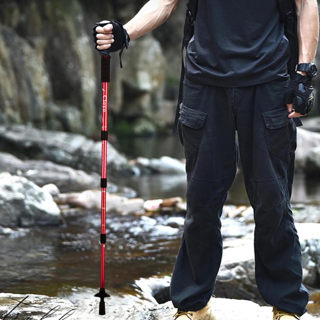 Hiking Poles Adjustable Portable Walking Cane for Backpacking