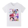 A1218 Kids Boys Girls Kpop Rumi Zoey Mira Print Short Sleeves T-shirt