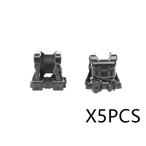 Ww2 Military German Soldiers Figures Helmet Building Blocks Army Infantry Warrior Gunner Armour Cannon Vest Weapons Bricks Toys