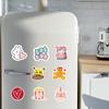 100PCS Waterproof Cute Cartoon Stickers for Refrigerators & Phones - Creative DIY Decoration for Kids