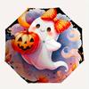 1pc Adorable Ghost & Pumpkin Halloween Automatic Opening and Closing Umbrella - Suitable for Various Occasions, Outdoor Activities, Lightwei