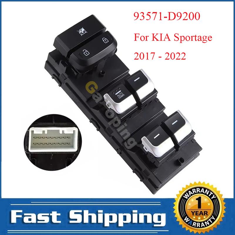 

For KIA Sportage 2017 2018 Electric Power Master Window Switch Control Button 93571-D9200 Car Accessories