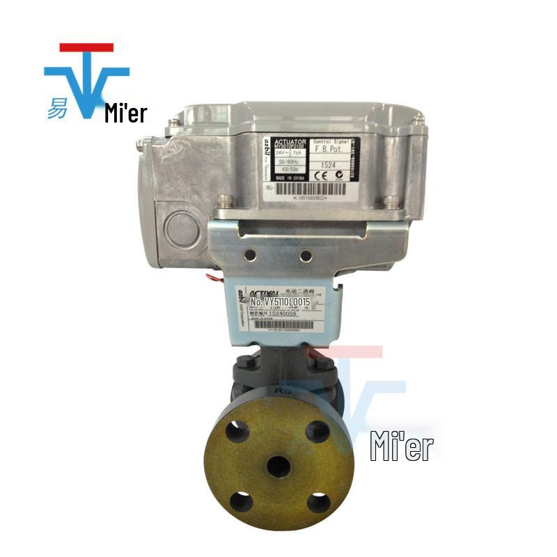 Azbil Electric Ball Valve VI5110L0021/0022 24V Two-Way Shut-off