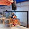 Cute Cartoon Picnic Adventure Butter Bear Keychain Cute Bag Charm Pendant