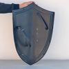 Medieval Etched Dragon Templar Shield Metal Shield Larp Cosplay  Display Shield Halloween Costume