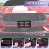 JIECHUAN Car Front License Plate Mounting Bracket Holder For Ford Mustang 2018-2023 2024 Up US Standard Car Exterior Accessories