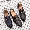 New Arrival Men's Patent Leather Sequin Tassel Dress Business Office Shoes Male Charm Wedding Party Prom Flats Footwear