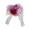 Stylish Plastic Orchids Hair Clip With Realistic Flower Design Floral Barrettes For Bridal Vacation Photoshoot Outfit