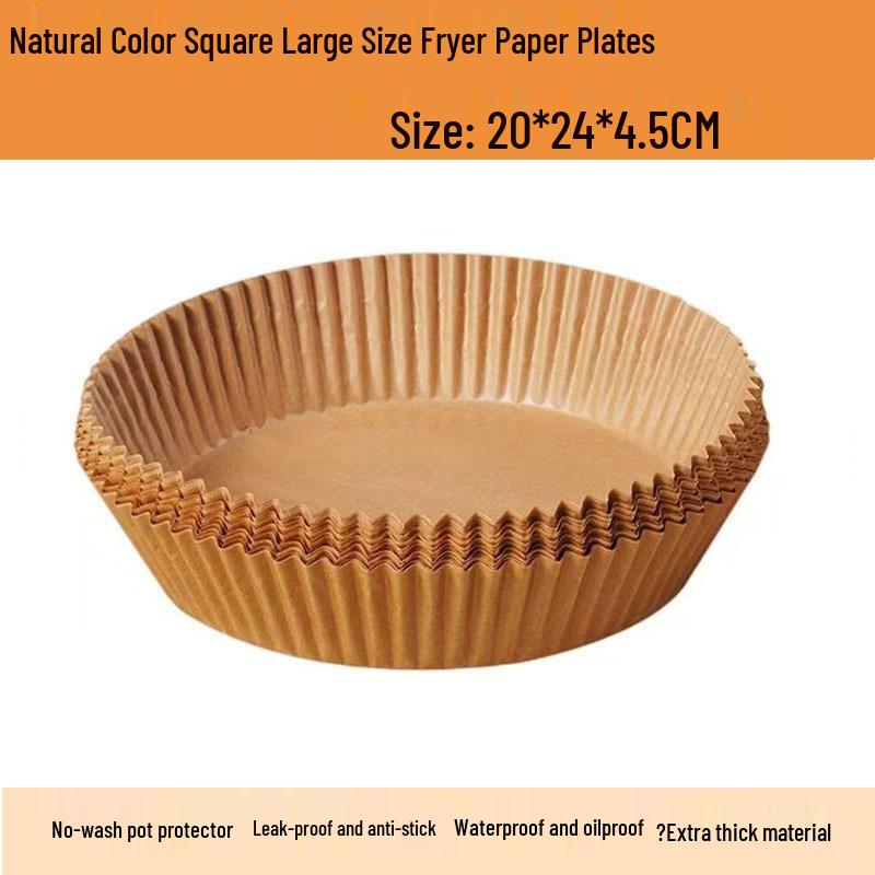 Oil-Absorbing Non-Stick Air Fryer Tray Paper - Heat & Oil Resistant