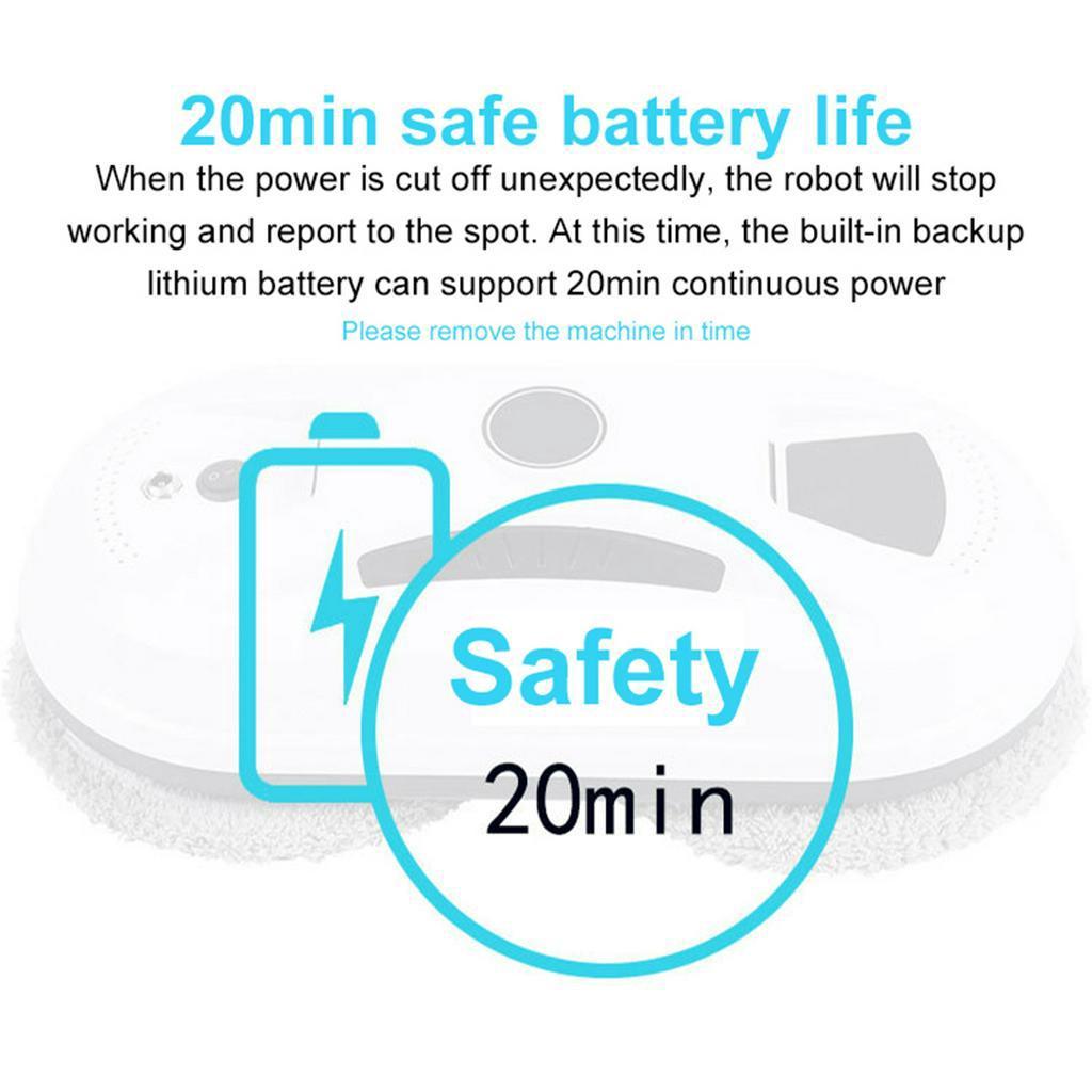 Ultra-thin Window Cleaning Robot Vacuum Cleaner Electric Automatic Glass Cleaning Machine Intelligent Household Sweeping Machine