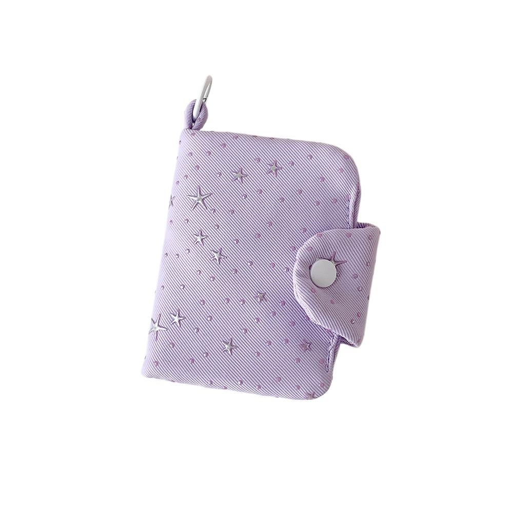 

Lipstick Cosmetics Storage Small Coin Purse Multi-purpose Travel Mini Bag Outdoor StyleB Purple