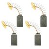 4 pièces DW705/DW708 Balais Carbone de Rechange pour Scie à onglets Pour Balais de Scie DW358 DW359 DW364 145323-02 Pièces d'Outils Électriques
