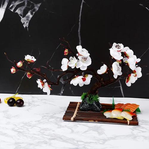 Sushi dishes sashimi platter plate decoration flowers mood plate decoration small ornaments creative embellishment flowers