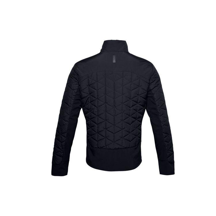 Under Armour Giacca da Corsa con Zip Ibrida ColdGear Reactor Uomo Giacche Nera 1355803-001