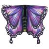 Stage Performance Accessory Halloween Butterfly Wings Costume for Women Adults Creative Festival Cape Wing Fairy Music Festivals Cosplay Party