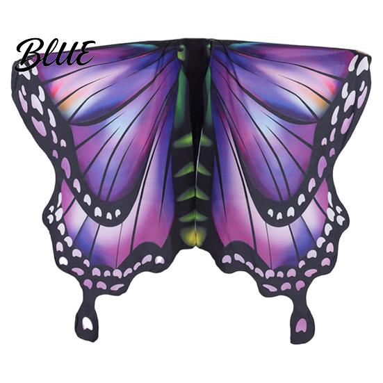Stage Performance Accessory Halloween Butterfly Wings Costume for Women Adults Creative Festival Cape Wing Fairy Music Festivals Cosplay Party