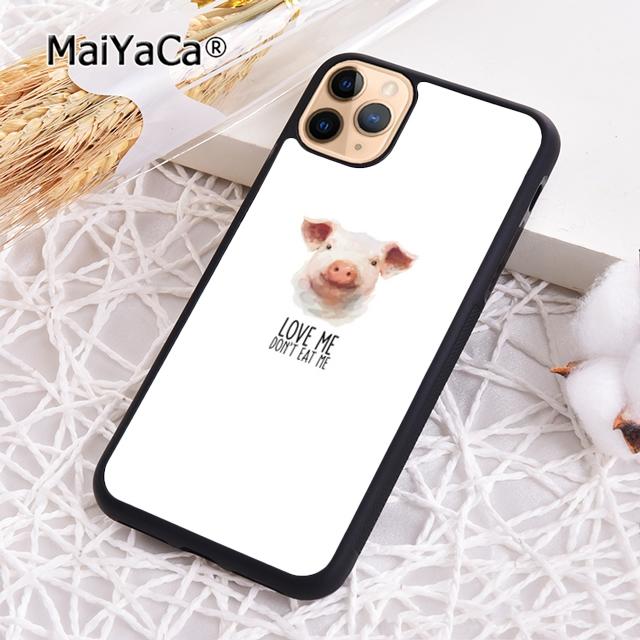

MaiYaCa Vegan Food Vegetarians VEGGIE Quotes Phone Case For iPhone 17 Air 16 15 plus 11 12 13 14 pro max coque iPhone 11pro max