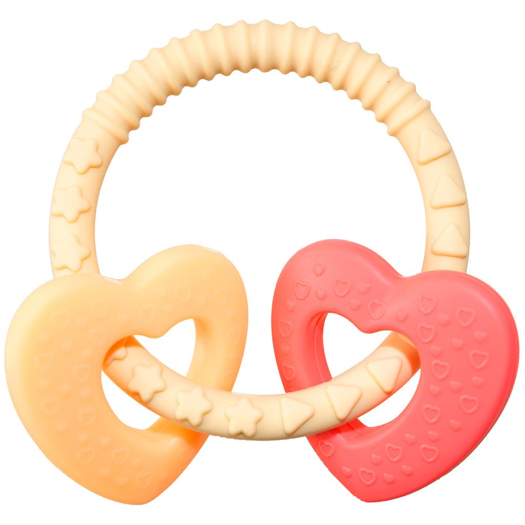 Color Kids 1 STÜCK Baby Silikon Beißring BPA-frei Kauspielzeug Niedliches Armband Neugeborenen Beißspielzeug Babyzubehör