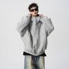 Hooded Coat Mens Winter Design Sense Sweater High Street Plus Velvet Couple Hoodie