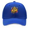 Royal Crown Street Graffiti Emblem D Sandwich Baseball Cap Sun Cap Outdoor Workouts Hat