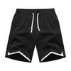 Men's Loose Shorts In Plus Size, Thin Cut, Fake Two-piece Quick Drying Pants, Casual Mid Length Pants, Cropped Pants, Men's