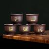 Wanchunhe Five Blessings Zisha Teacup Set