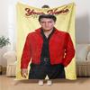 Elvis Presley Personalized Name Blanket Throw Customizable Blanket Durable Comfort Versatile for Office Office Chair Picnics Nap Four Seasons Universa