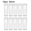 Portable Coin storage tube Tube Clear Transparent Protection Collection