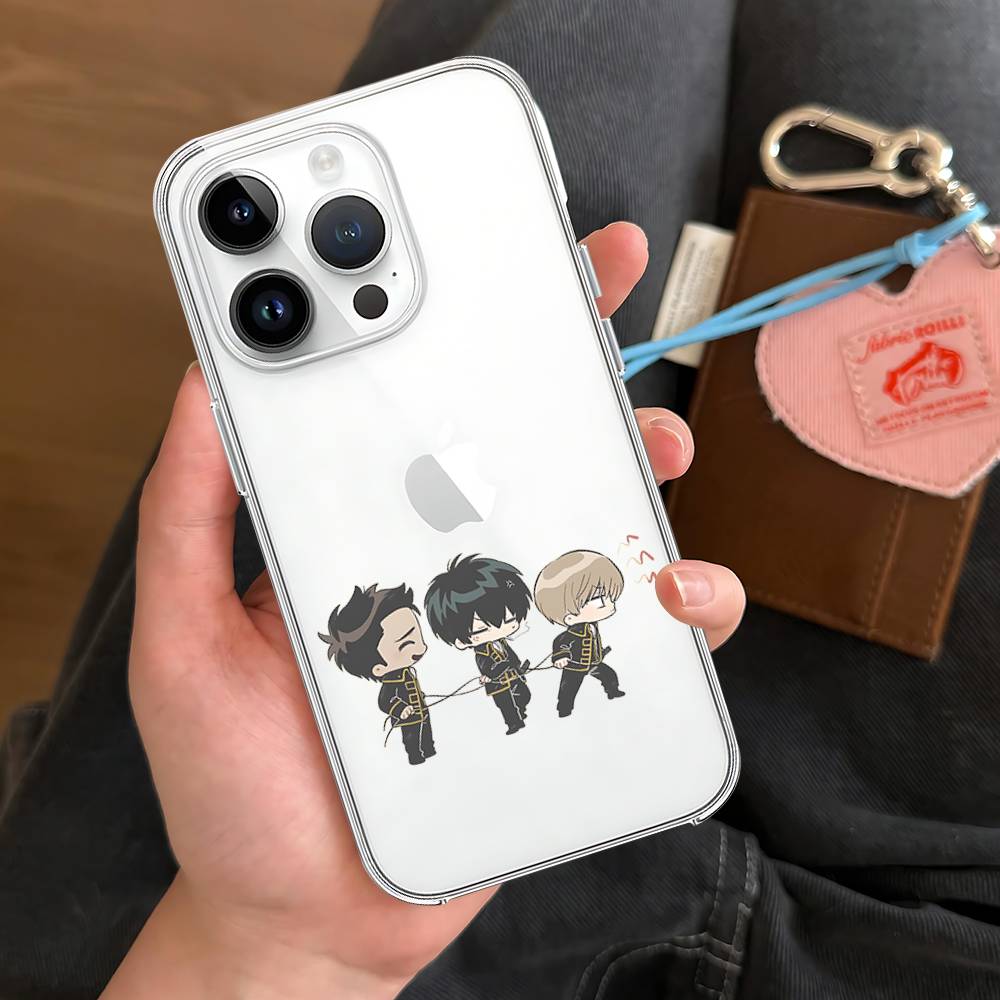 Phone Case For Samsung S26 S25 S24 S23 S22 S21 S20 FE Note20 Note10 Plus Ultra Lite Edge Amine G-Gintama 5G Clear Soft TPU Cover