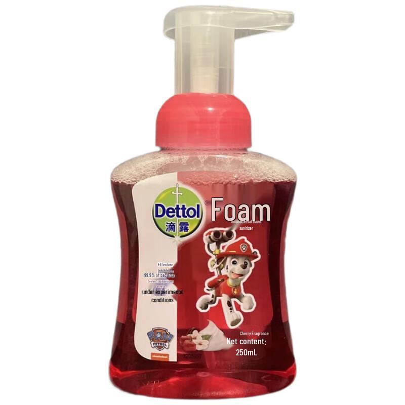 Dettol Paw Patrol Foam Hand Wash - Cherry Blossom (250ml x 4)