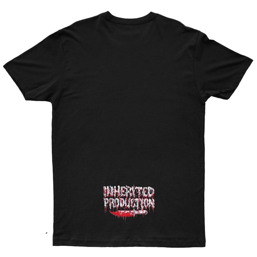2025 New HORRIFEED - RANCID STENCH OF DECOMPOSING MESS Printed Unisex Street Fashion Trend Short Sleeved Pure Cotton Round Neck