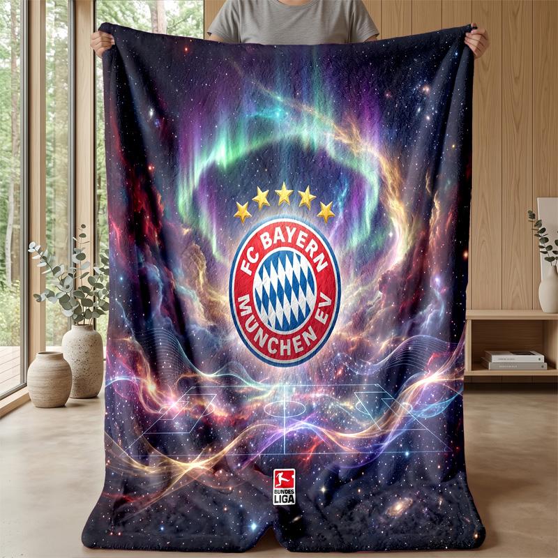 Couverture Thème Bayern Munich Couverture Douce en Flanelle Couverture Pelucheuse Couverture Confortable pour Canapé Lit pour Décoration Intérieure