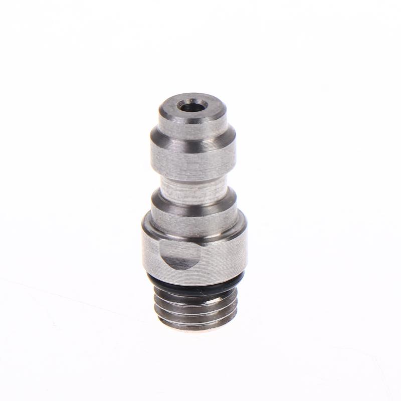 Quick Connect Valve 8mm Male Connector High Pressure Fitting Durable Leakproof Design for Hydraulic Systems