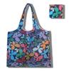 Large Capacity Foldable Eco-friendly Polyester Shopping Bag with Customizable Print and Fast Shipping
