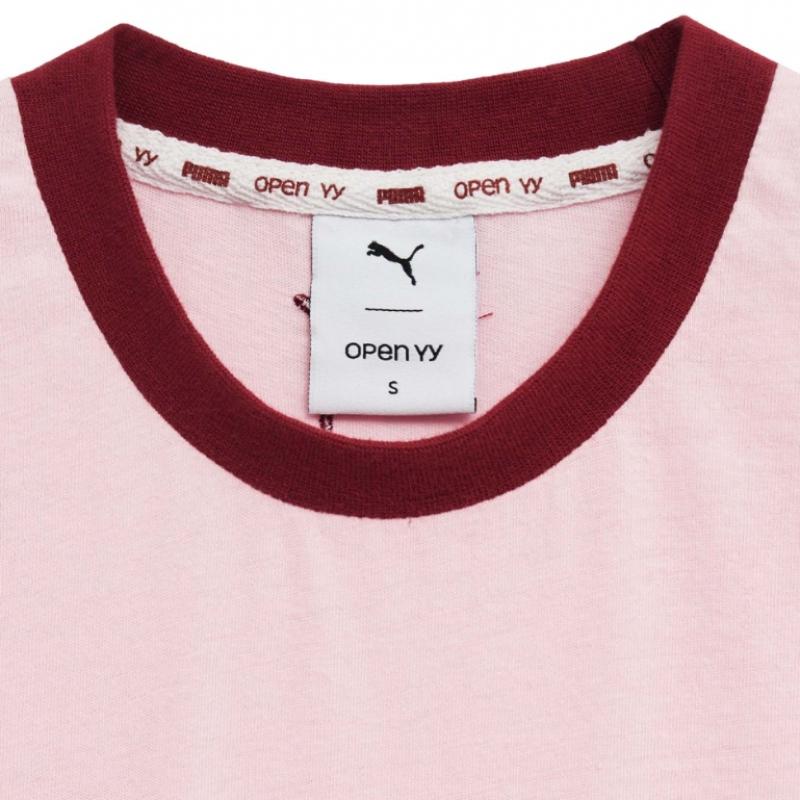 Puma Puma X Open Yy Baby Tee   Pink Lilac  941035 02