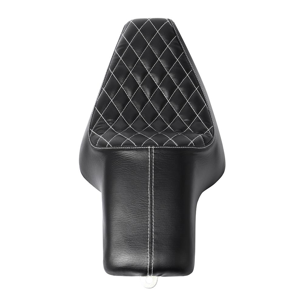 Motorcycle Leather Two Up Driver Front Rear Passenger Seat For Harley Sportster XL Iron 883 1200 48 Forty-eight 2004-2016