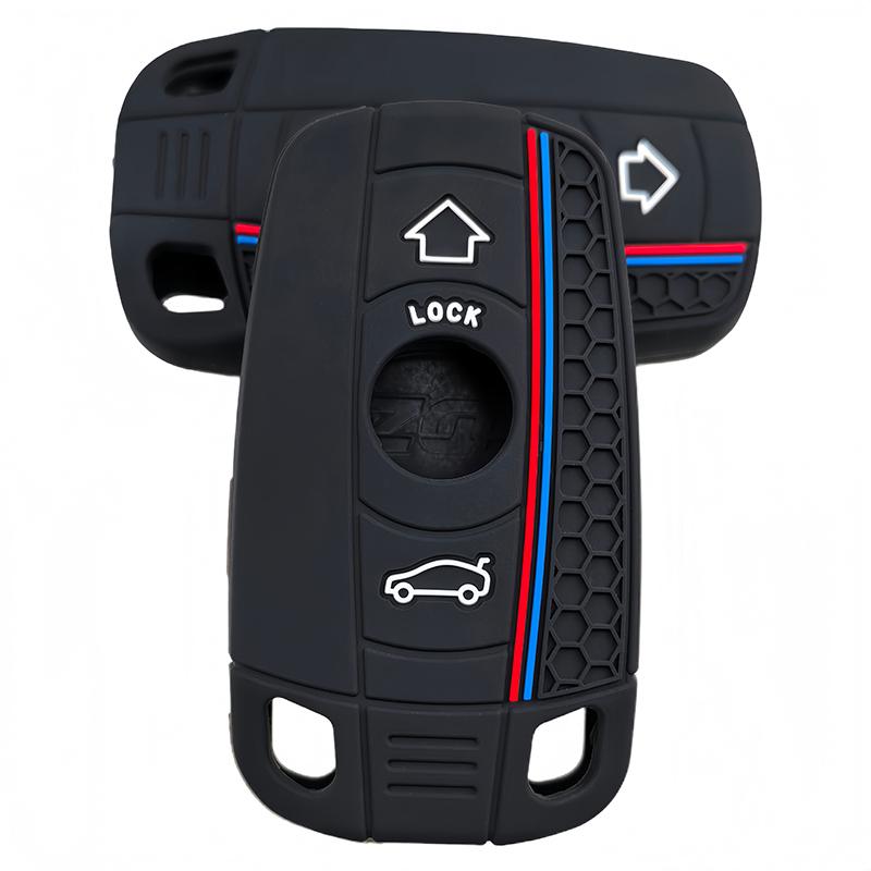 New style Silicone Car Remote Key Case Cover For BMW X1 X5 X6 Z4 E90 E60 E70 E87 3 5 6 Series M3 M5