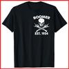 Boomer Est 1954 I'm 97% Sure You Don't Like Me 2 Sides Black Cotton T-Shirt