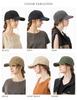 [Loo&c] Loo&c Hat, Water-repellent Cap, Large Size, Deep, Outdoor Cap, Women's, Cool to the Touch, Neck Guard, 100% Light Blocking, UV Protection,