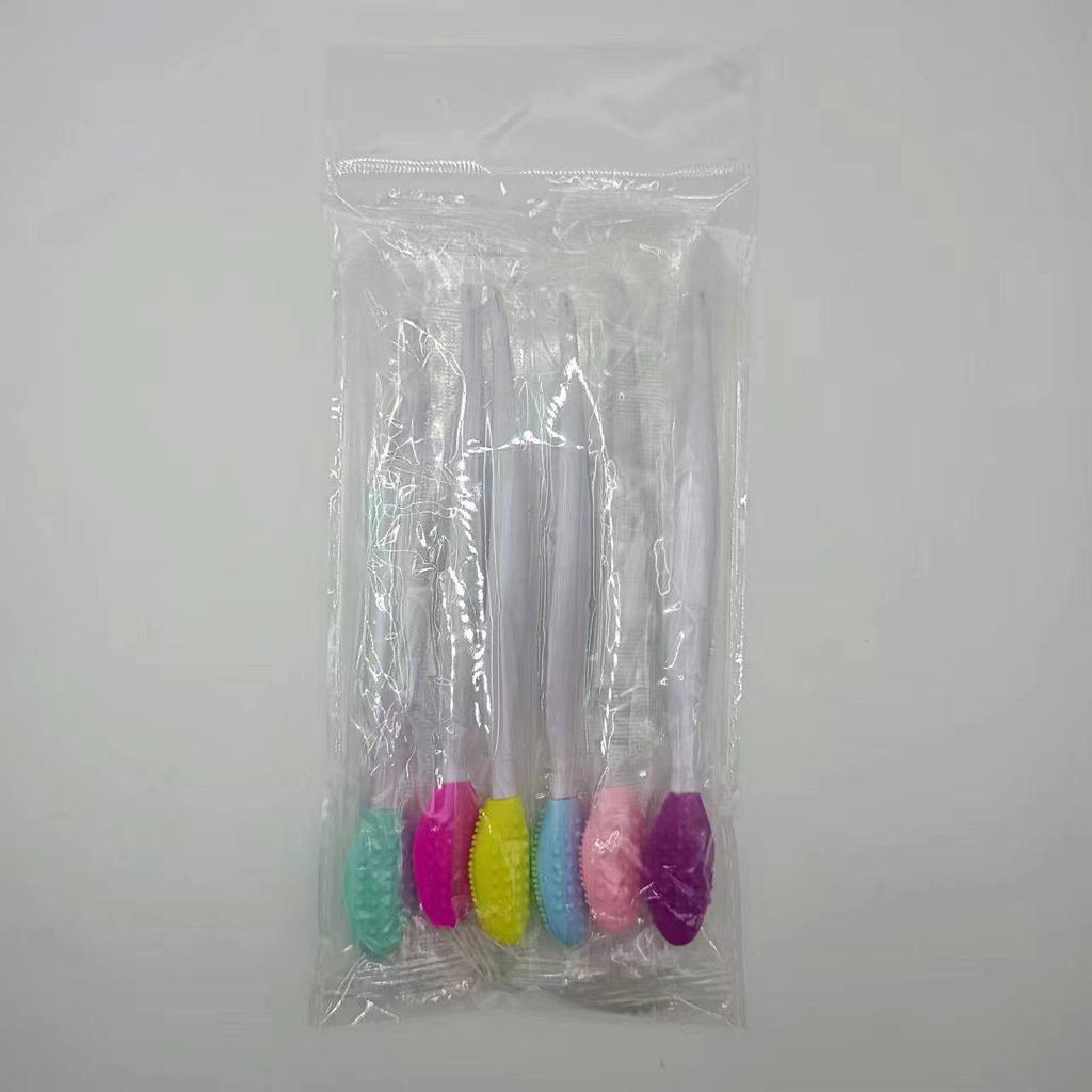Silicone Soft Rubber Facial Cleansing Brush for Pores and Blackheads