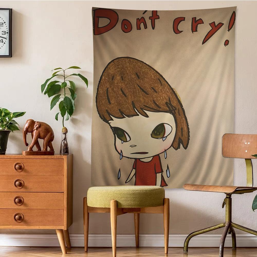 Yoshitomo Nara Dream Doll Anime Tapestry Art Science Fiction Room Home Decor Wall Art Decor