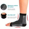 Ankle Brace Compression Socks Plantar Fasciitis Pain Relief Toeless Socks Breathable Swell Ankle Relief Stabilizing Ankles Wrap