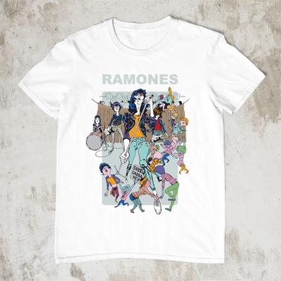 Ramones Band T-Shirt Baumwolle Vintage T-Shirt Für Herren Größe S-234XL M007