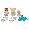EPOCH Sylvanian Families Set Bebè Amico dell'Asilo - Gioco d'Acqua S-75 Certificato Marchio ST Giocattolo per 3+ Anni Casa delle Bambole